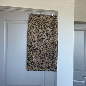 Marc New York Andrew Marc Animal print skirt